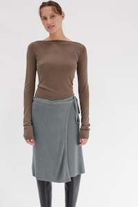 Cashmere: Elysian Silk Cashmere Skirt