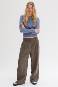 Maverick Linen Pants - Khaki