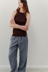 All: Tama Silk Cotton Tank - Cacao