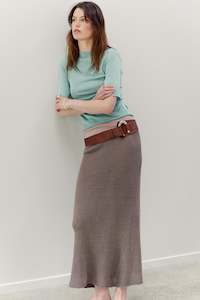 All: Chi Linen Skirt - Deer