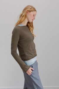 All: Maya Cotton Jumper - Olive