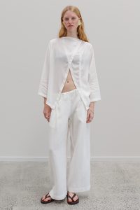 Yudi Linen Pants - Rice Paper