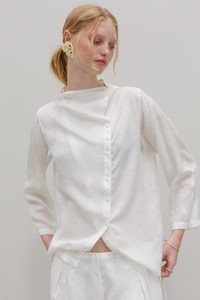 Phlox Tencel Blouse - White
