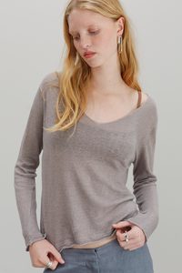 Yana Linen Sweater - Whip
