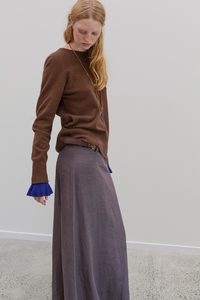 All: Shiki Silk Cashmere Cuffs - Lazuli