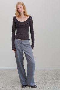 All: Leeway Linen Pants - Slate