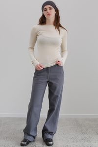 All: Leeway Linen Pants - Greystone