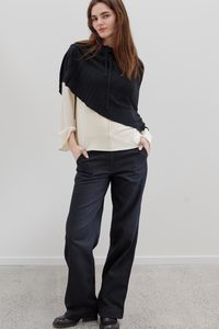 Leeway Linen Pants - Black