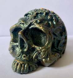Metallic  Skull - Medium