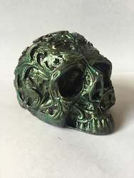 Metallic  Skull - Medium