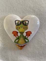 Decoupaged  Hanging Heart