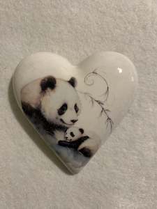 Decoupaged  Hanging Heart