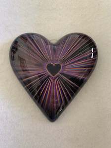 Decoupaged  Hanging Heart