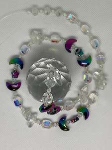 Hanging Crystal-Stars & Moon