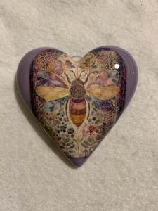 Decoupaged  Hanging Heart