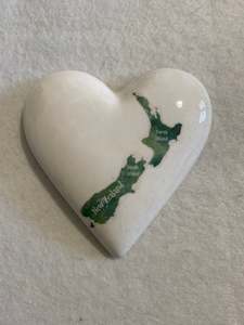 Decoupaged  Hanging Heart