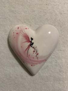 Decoupaged  Hanging Heart