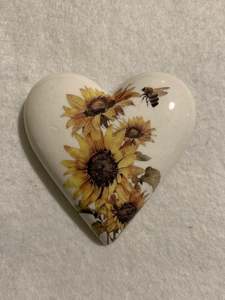 Decoupaged  Hanging Heart