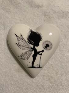 Decoupaged  Hanging Heart