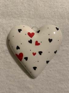 Decoupaged  Hanging Heart