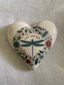 Decoupaged  Hanging Heart