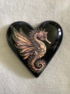 Decoupaged  Hanging Heart