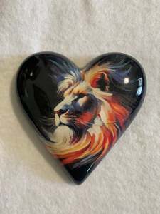 Decoupaged  Hanging Heart