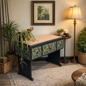 All: Statement Console Table / Desk – Jungle Print