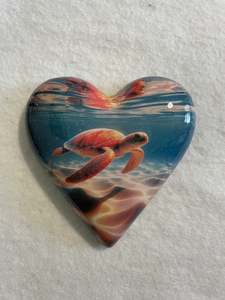 Decoupaged  Hanging Heart