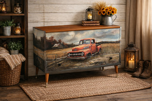 All: Rustic Retro Rimu Glory Box – One of a Kind