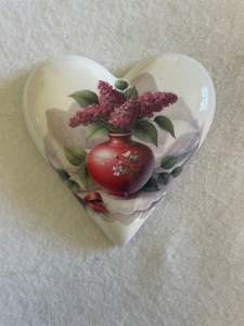 Decoupaged  Hanging Heart