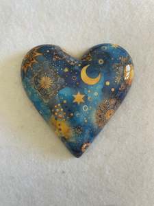 Decoupaged  Hanging Heart
