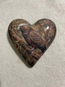 Decoupaged  Hanging Heart