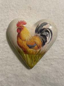 Decoupaged  Hanging Heart