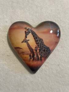 Decoupaged  Hanging Heart
