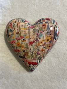 Decoupaged  Hanging Heart