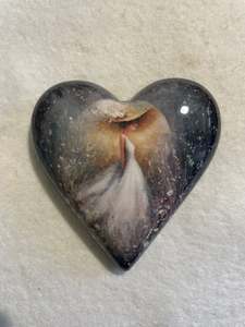 Decoupaged  Hanging Heart