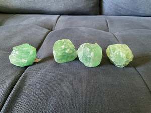 Furniture: Green Fluorite Knobs x 4