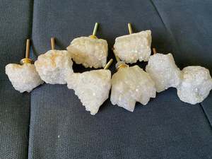 Geode Aura Knobs x 8