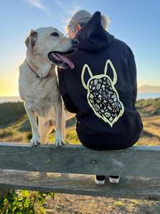 Shroom Hoodie - Chocolate brown or Maroon