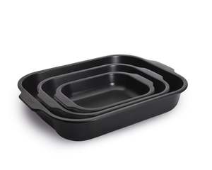 All Woll: Woll Roast it! 3-Piece Ceramic Roasting Pan Set | PFAS-Free