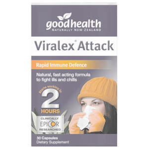 Covid 19 Featured: Good Health Viralex Attack 30 caps