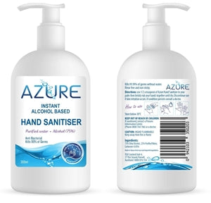 Azure Hand Sanitiser 300ml