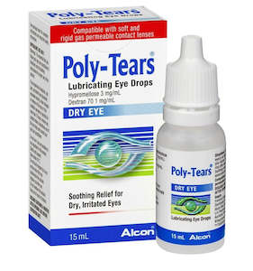 Family Health Eye Care: POLYTEARS Eye Drops 15ml