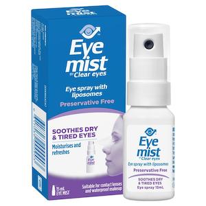 Family Health Eye Care: Clear Eyes Eye Mist 15ml