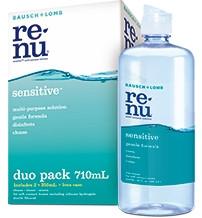 Family Health Eye Care: Renu Sensitive Multi Purpose Solution Duo Pack