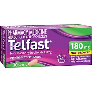 Family Health Allergy Sinus: Telfast Tablets 30's