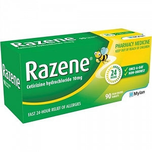 Family Health Allergy Sinus: Razene Hayfever Tablets 90's
