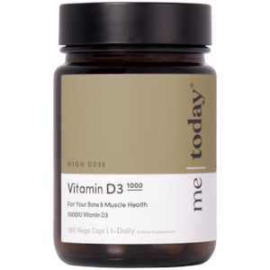 Family Health Womens Health: Me Today Vitamin D3 1000 180 Caps