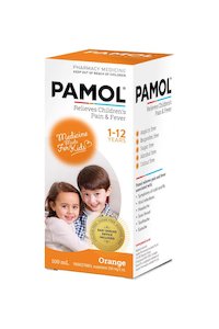Family Health Childrens Health: Pamol Suspension Liquid Orange 200ml